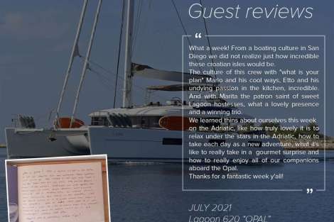 Review img # 1 of the yacht OPAL (Lagoon 620)