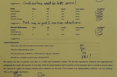 Review img # 27 of the yacht PIXIE