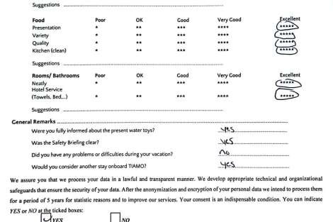 Review img # 85 of the yacht TiAmo