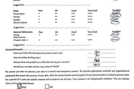 Review img # 81 of the yacht TiAmo