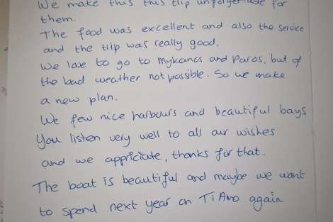 Review img # 74 of the yacht TiAmo