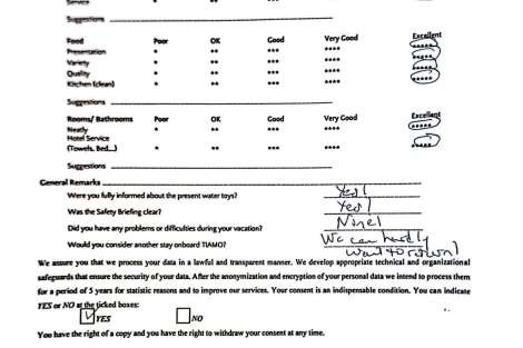 Review img # 67 of the yacht TiAmo