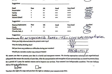 Review img # 70 of the yacht TiAmo