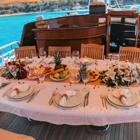 Food onboard Wicked Felina # 1